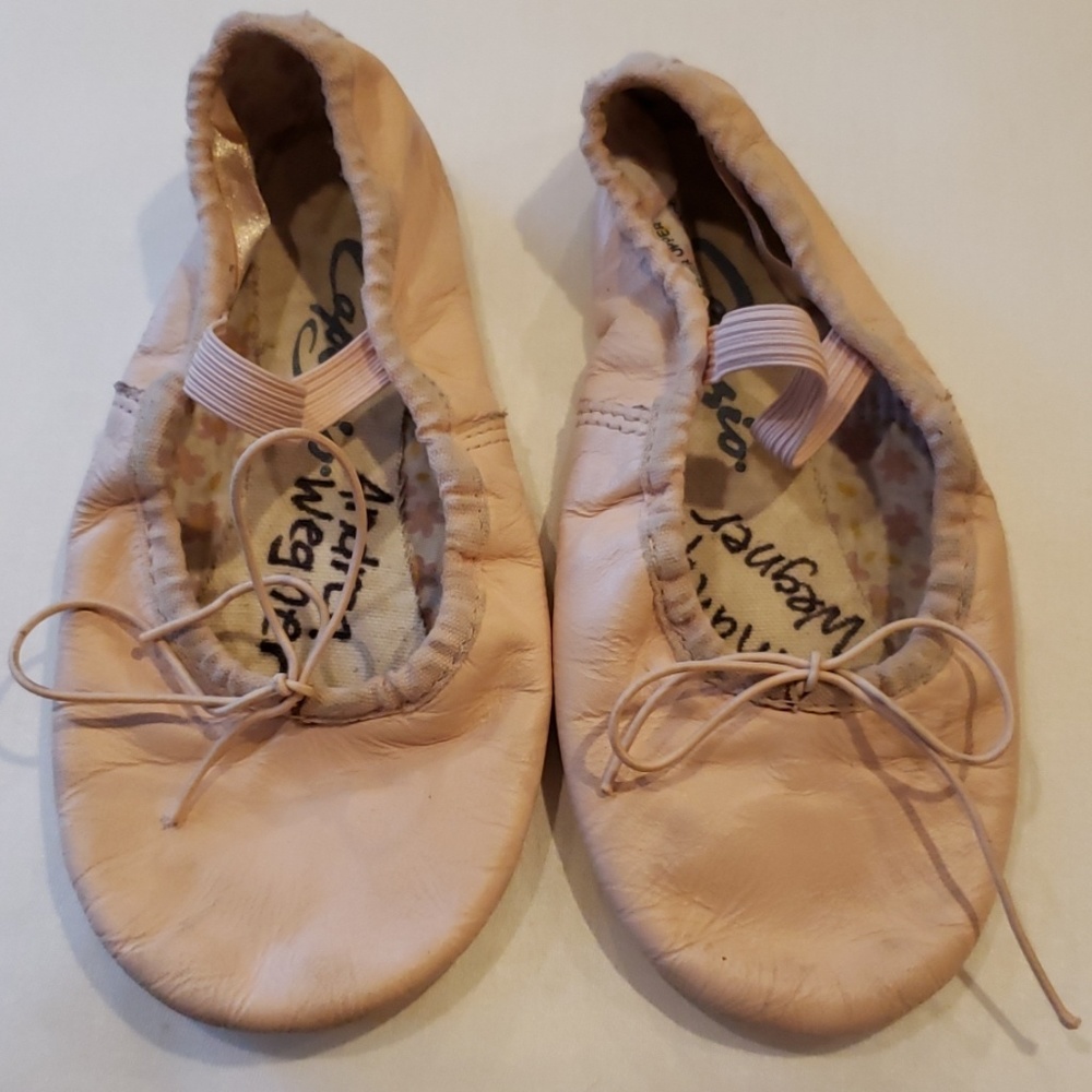 Toddler Capezio Leather Ballet Slipper Size 11 1/2